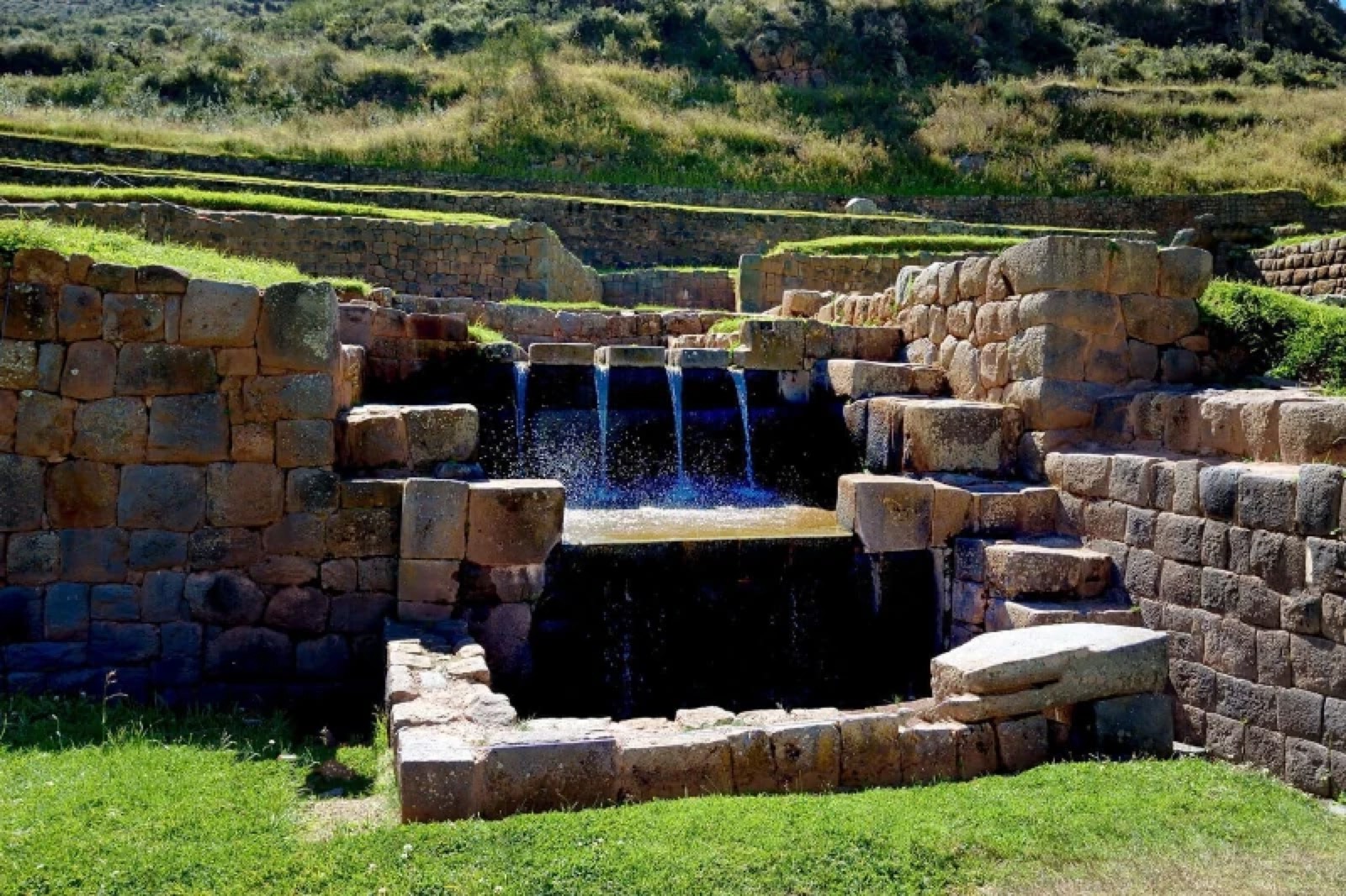Tipón · Ingeniería hidráulica Inca